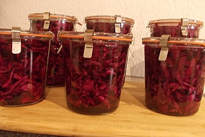 Rotkohl einmachen 4