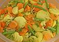 Kartoffelsalat mit Bohnen und M&ouml;hren