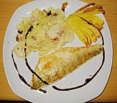 Zanderfilet auf Bayrisch Rahmkraut (Bild)