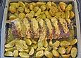 Curryhackbraten mit Oliven