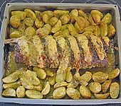 Curryhackbraten mit Oliven (Bild)