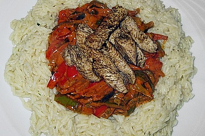 Paprikapfanne mit H&auml;hnchenbrust 2