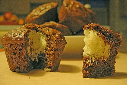 Schoko - Muffins mit Kokos - Herz 63