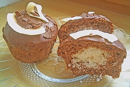 Schoko - Muffins mit Kokos - Herz 102