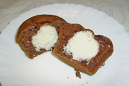 Schoko - Muffins mit Kokos - Herz 31