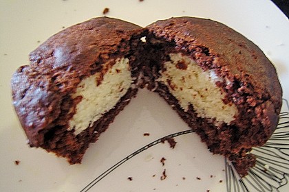 Schoko - Muffins mit Kokos - Herz 87