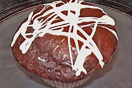 Schoko - Muffins mit Kokos - Herz 68