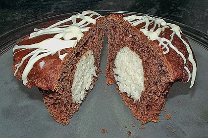 Schoko - Muffins mit Kokos - Herz 9