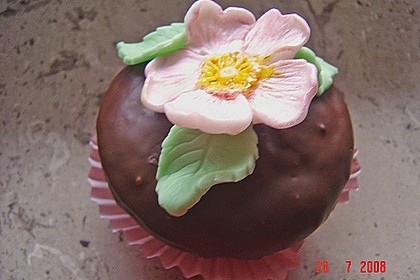 Schoko - Muffins mit Kokos - Herz 98