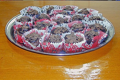 Schoko - Muffins mit Kokos - Herz 104