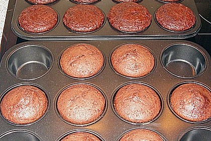 Schoko - Muffins mit Kokos - Herz 96