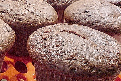 Schoko - Muffins mit Kokos - Herz 81