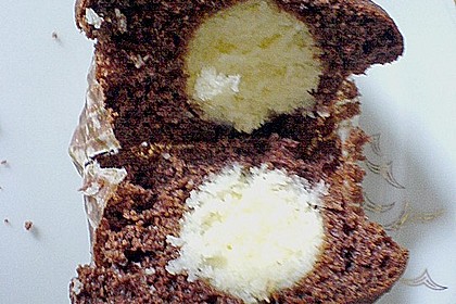 Schoko - Muffins mit Kokos - Herz 53