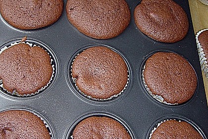 Schoko - Muffins mit Kokos - Herz 51