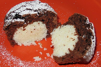 Schoko - Muffins mit Kokos - Herz 29