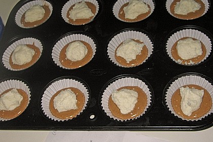 Schoko - Muffins mit Kokos - Herz 106