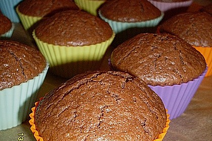 Schoko - Muffins mit Kokos - Herz 37