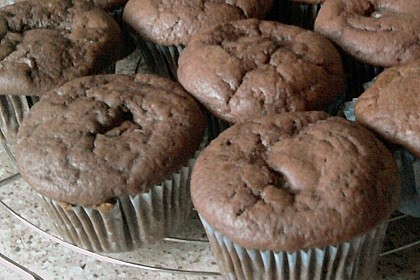 Schoko - Muffins mit Kokos - Herz 77