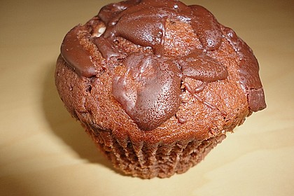 Schoko - Muffins mit Kokos - Herz 75
