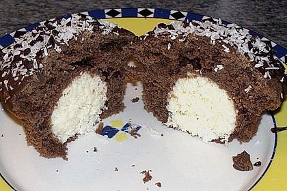 Schoko - Muffins mit Kokos - Herz 30