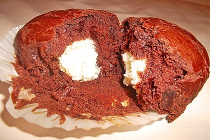 Schoko - Muffins mit Kokos - Herz 45