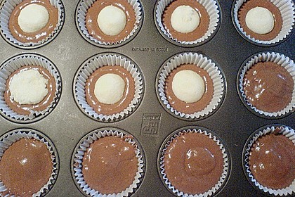 Schoko - Muffins mit Kokos - Herz 113