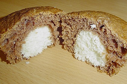 Schoko - Muffins mit Kokos - Herz 55