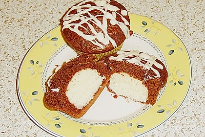 Schoko - Muffins mit Kokos - Herz 54