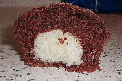 Schoko - Muffins mit Kokos - Herz 19