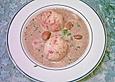 Pilzrahmsuppe mit Speckkn&ouml;delchen
