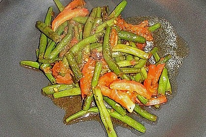 Bohnen - Tomaten - Gem&uuml;se