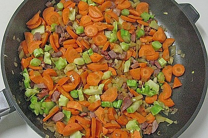 Gnocchi mit Brokkoli und Schinkenw&uuml;rfel 9