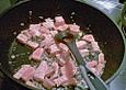Bandnudeln mit Lachs und Spinat