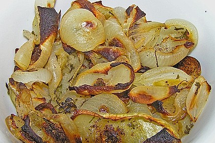 Gebackene Zwiebeln
