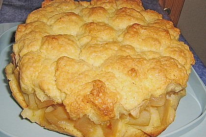 Apfel - Kr&uuml;mmelkuchen 8