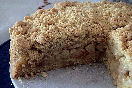 Apfel - Kr&uuml;mmelkuchen