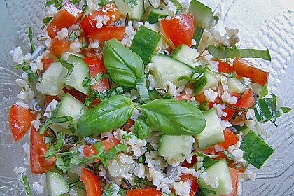 Basilikum - Tomaten - Salat 1