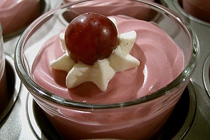 Rotweinmousse a la Leilah 1