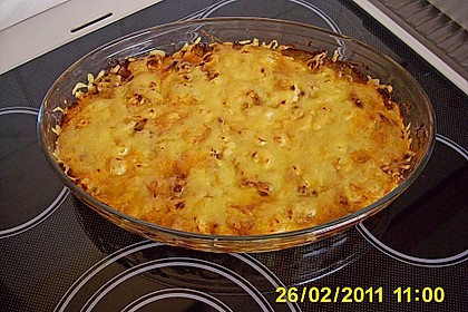 Gyros, &uuml;berbacken mit Metaxa - Sahne - Sauce 3