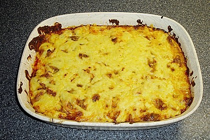 Gyros, &uuml;berbacken mit Metaxa - Sahne - Sauce 2