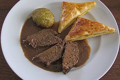 Wildschweinbraten