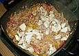 H&auml;hnchen - Reis - Pfanne