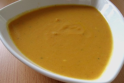 Hawaiianische Kokos - Ingwer - Karottensuppe 1