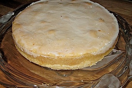 Gedeckter Apfelkuchen mit Guss 8