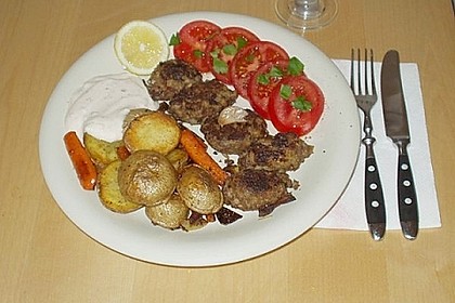Kretische Reis - Lamm Hackb&auml;llchen 1