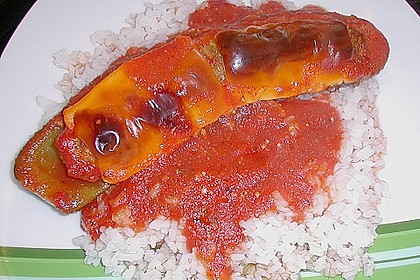 Gef&uuml;llte Zucchini mit Hackfleisch 7