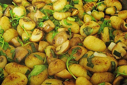 Gnocchi mit Austernpilzen 2