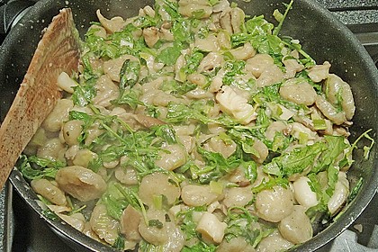 Gnocchi mit Austernpilzen 5