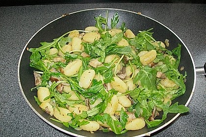 Gnocchi mit Austernpilzen 6