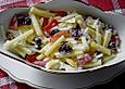 T&ouml;ginger K&auml;sesalat mit Eisweinessig